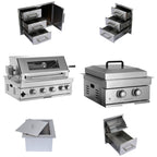 Built-in Outdoor Kitchen 32" LPG Gas Grill with Ice Box